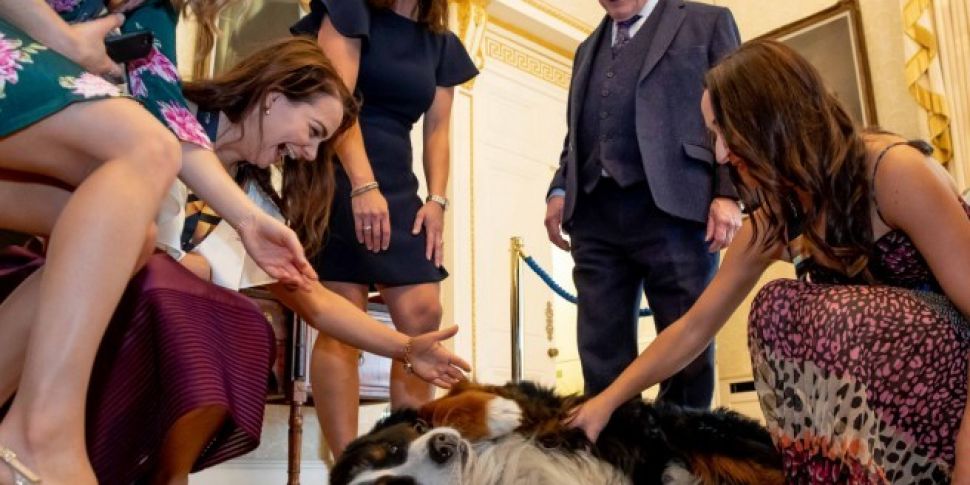 President And His Dogs Host Wo...