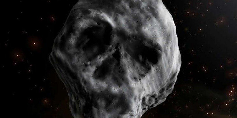 A Comet That Resembles A Skull...
