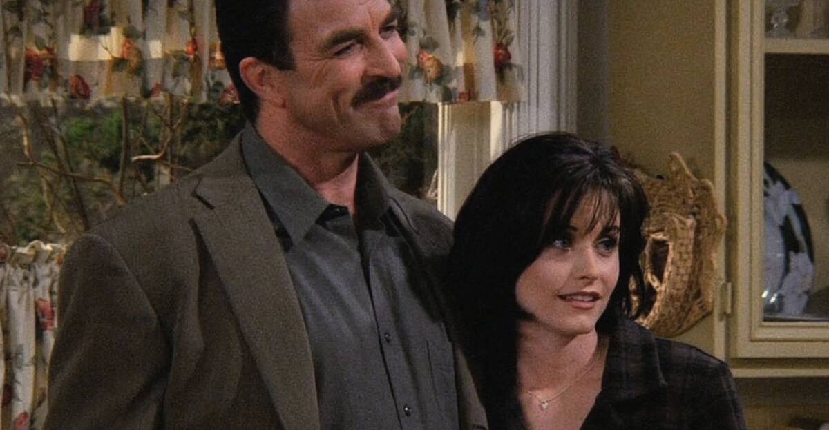 Friends Reunion: Courteney Cox Bumps In To Tom Selleck | Www.98fm.com