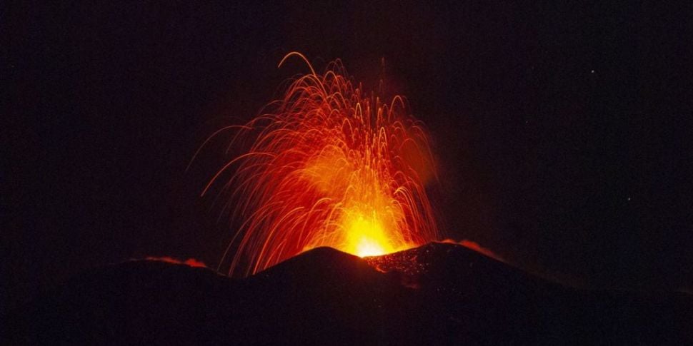 Fiery Scenes As Mount Etna Eru...