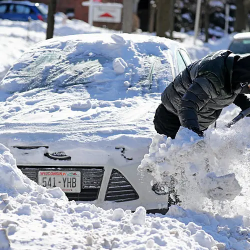 Polar Vortex Grips The Midwest...