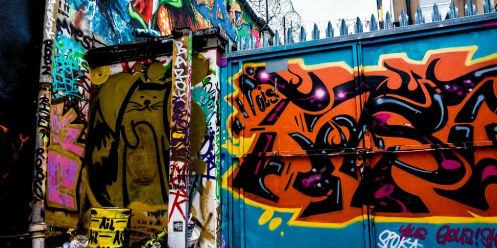 Graffiti on Dublin's Streets -...