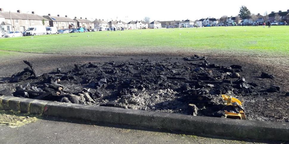 Drimnagh Football Pitch Damage...