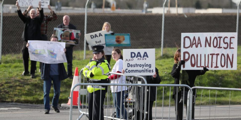 Protest Held At Dublin Airport...