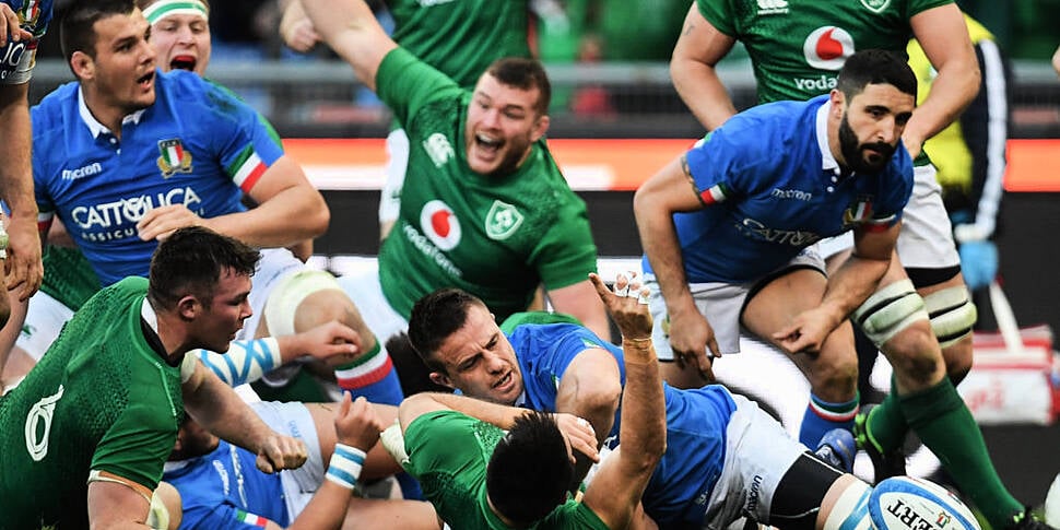 Ireland and Italy game to be r...