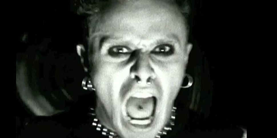 The Prodigy Singer Keith Flint...
