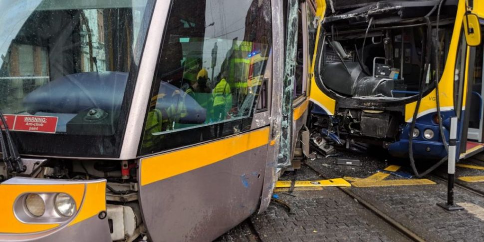 Eight Hurt After Bus Hits Luas...