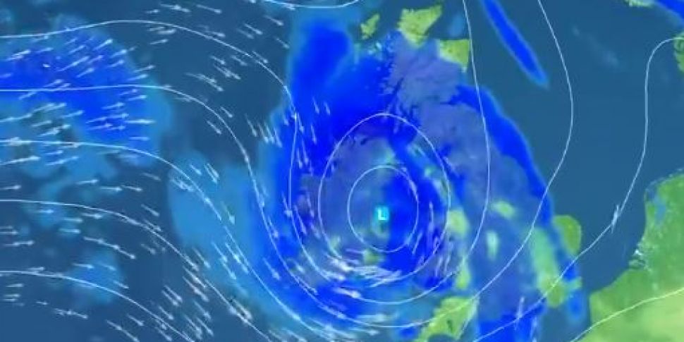 Storm Hannah To Hit Ireland On...