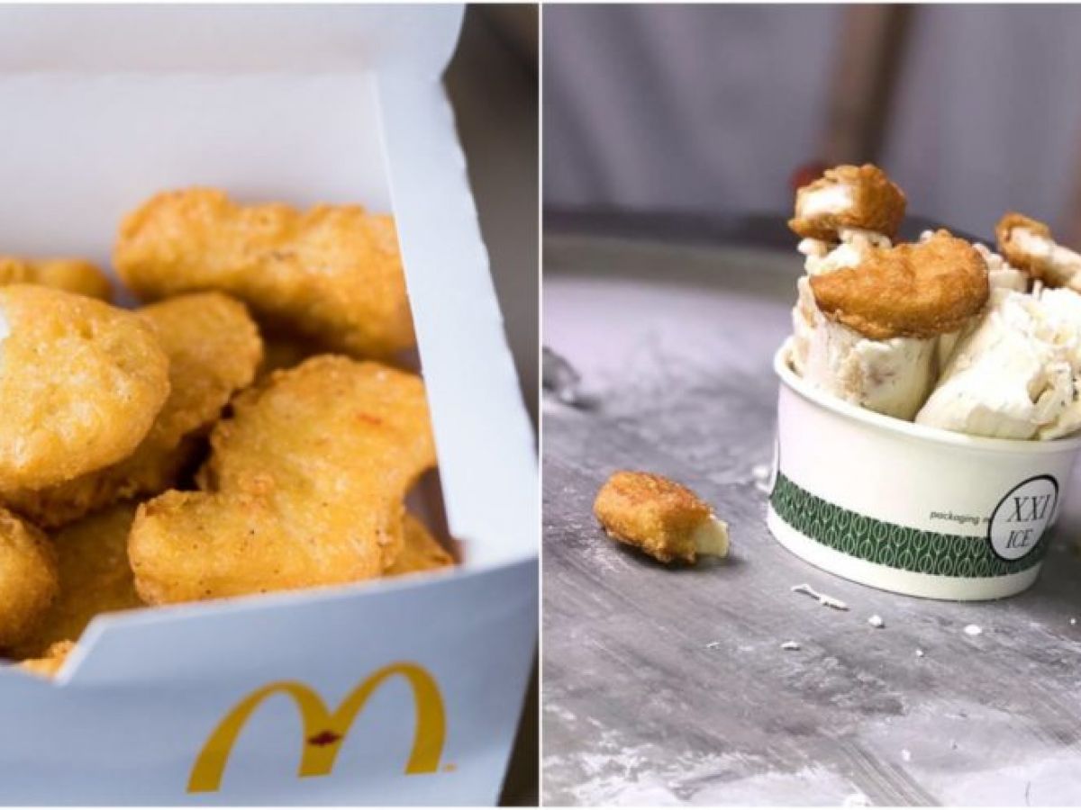 Chicken Nugget Ice Cream Exists in Ireland