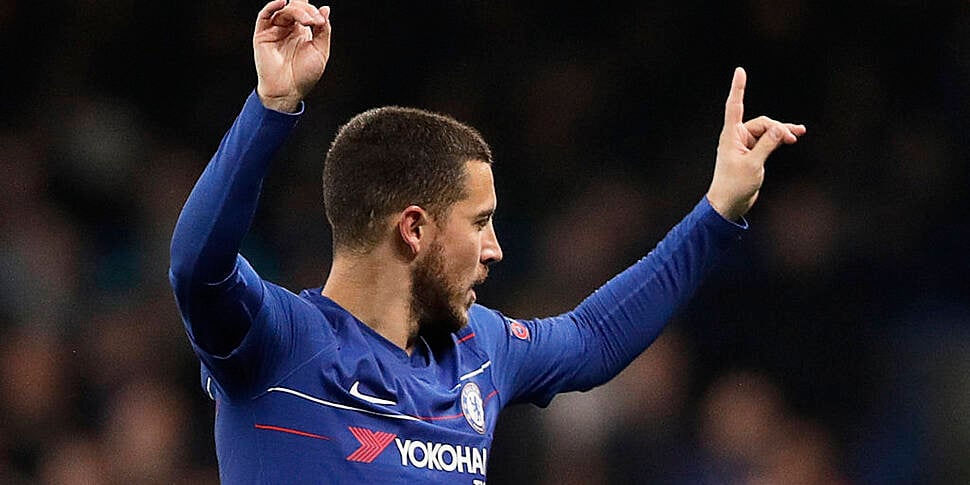 Eden Hazard hints at Chelsea e...