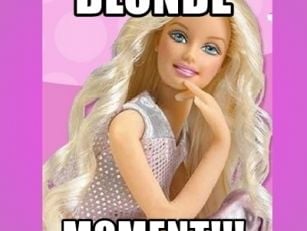 hilarious blonde moments