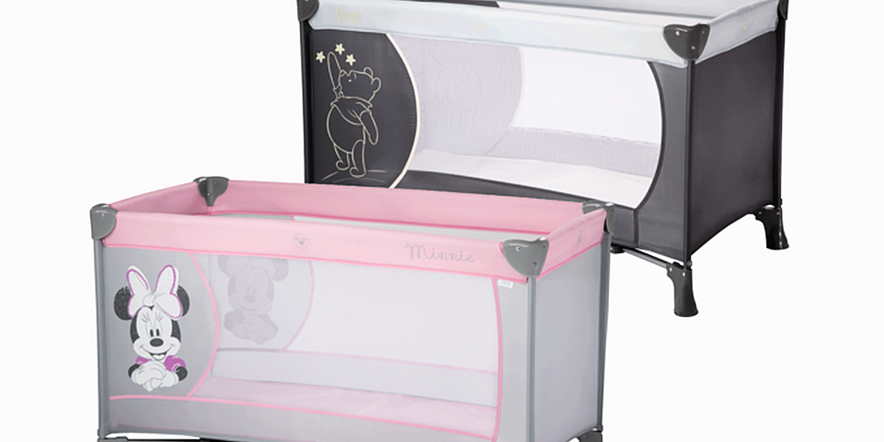 minnie mouse travel cot