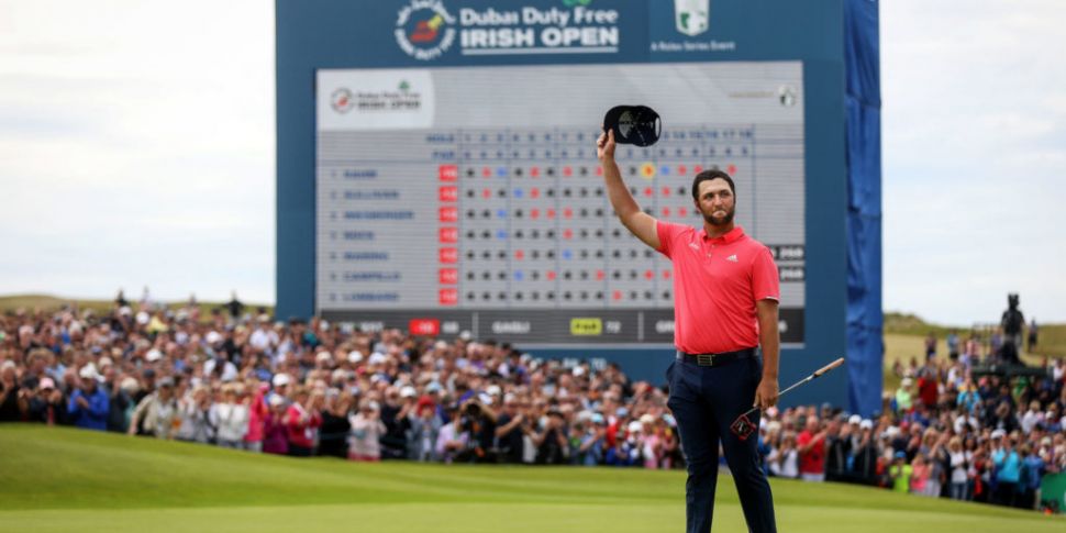 Jon Rahm wins second Irish Ope...