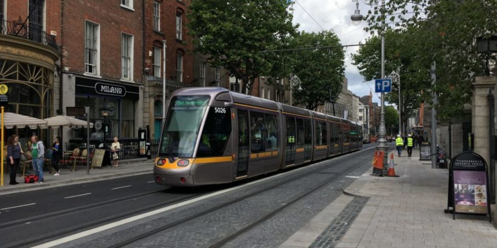 Woman Hit By Luas In City Cent...