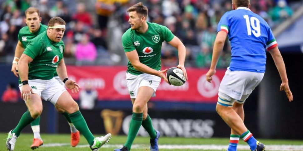 Ireland team to play England n...