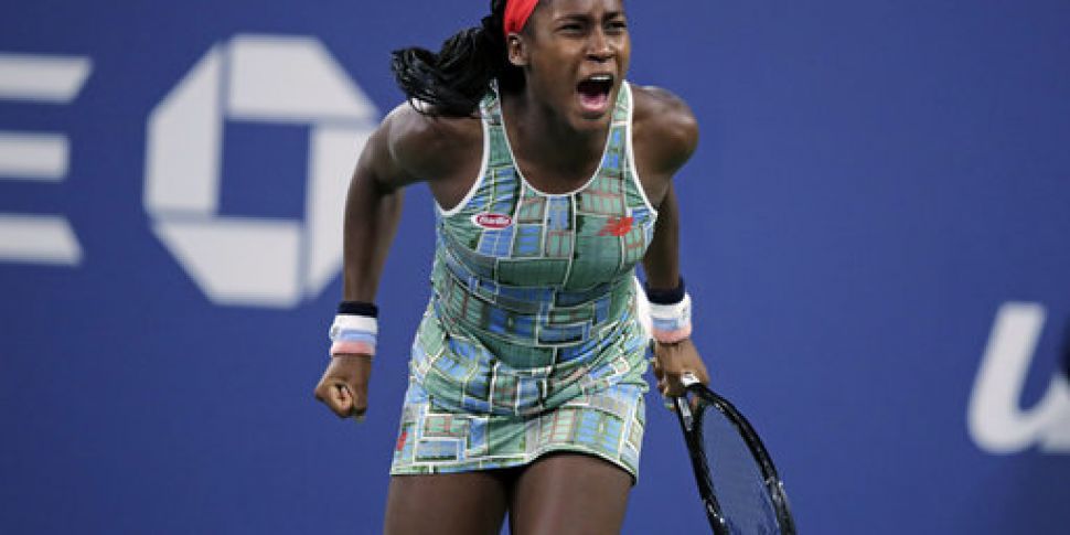 15-year-old Coco Gauff sets up...