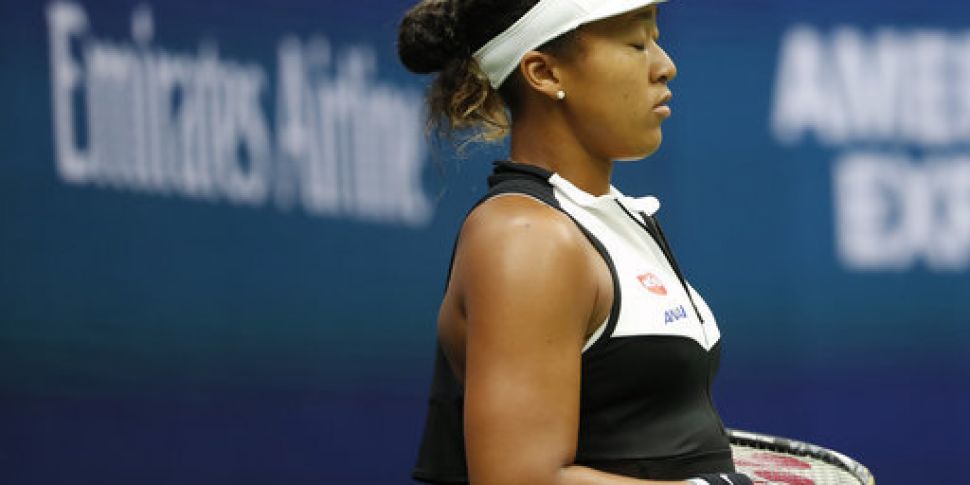 Reigning champion Naomi Osaka...