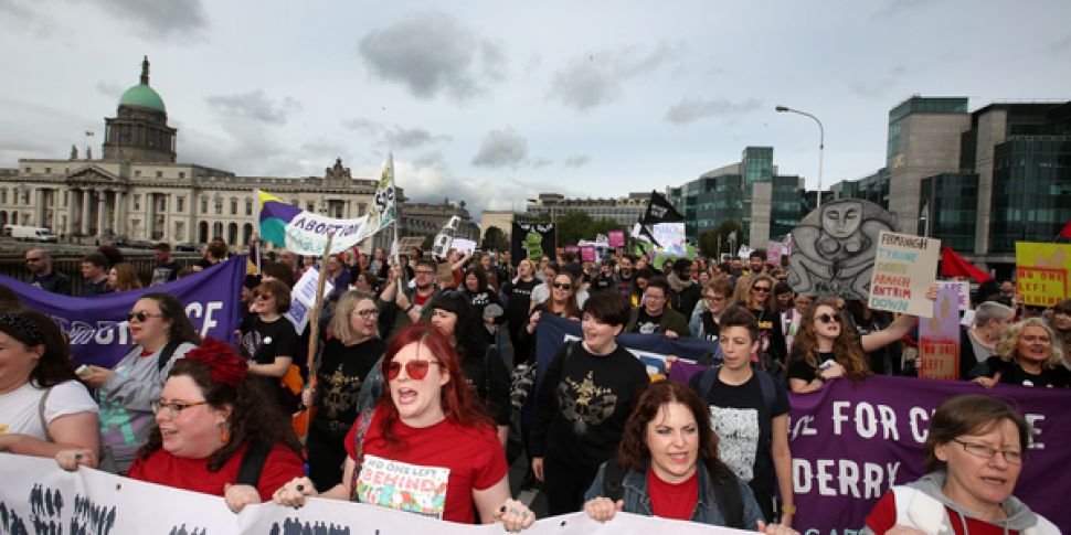 Pro-Choice Campaigners March I...