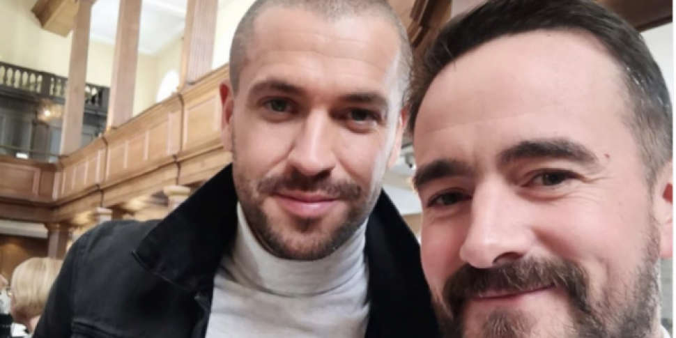 Shayne Ward Spotted On Mary St...