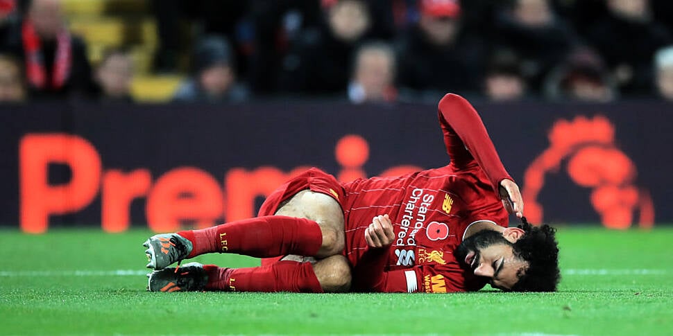 Ankle injury rules Salah out o...