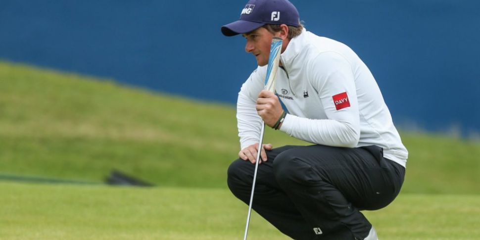 Wrist injury forces Paul Dunne...