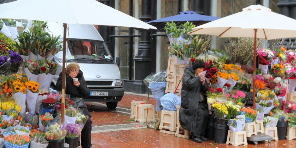 Grafton Street Flower Sellers...