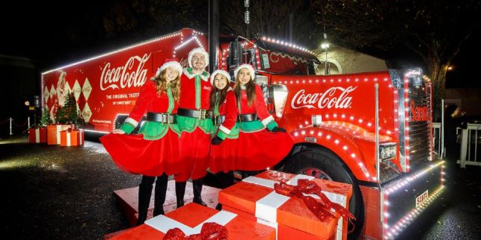 The Coca-Cola Christmas Truck...