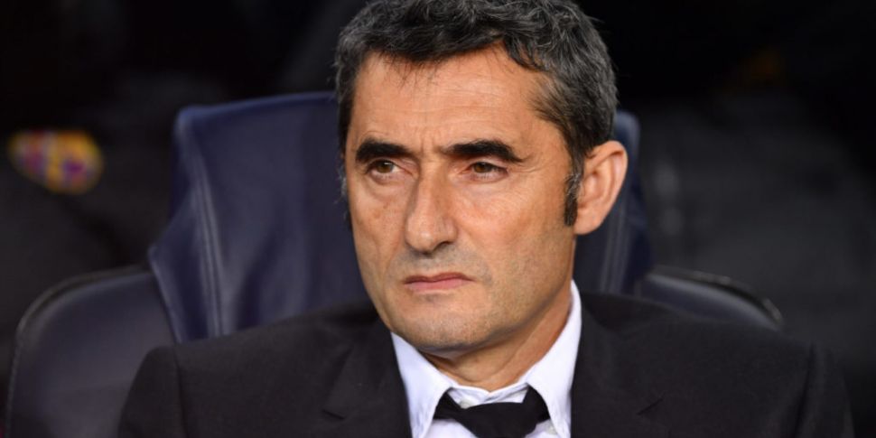 Ernesto Valverde's farewell me...