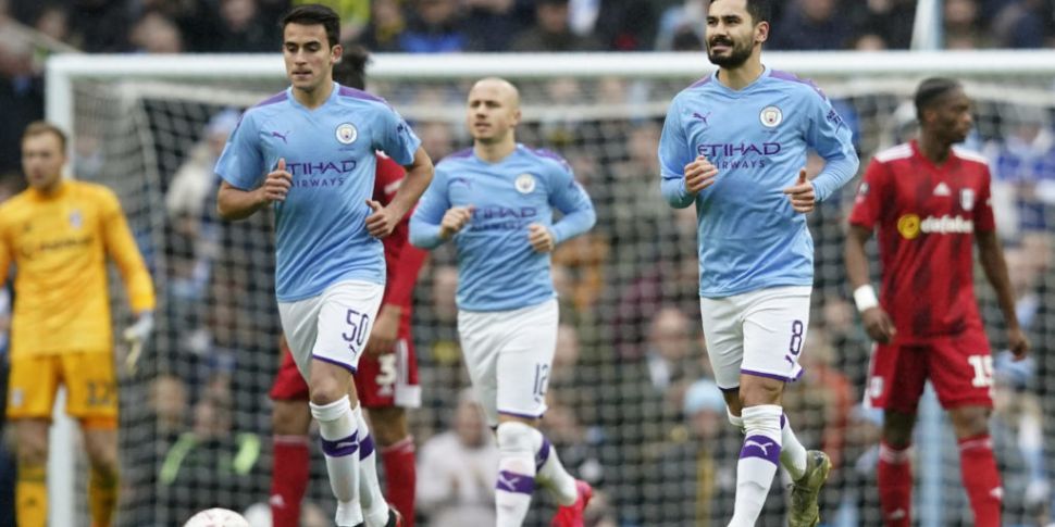 Manchester City canter to FA C...