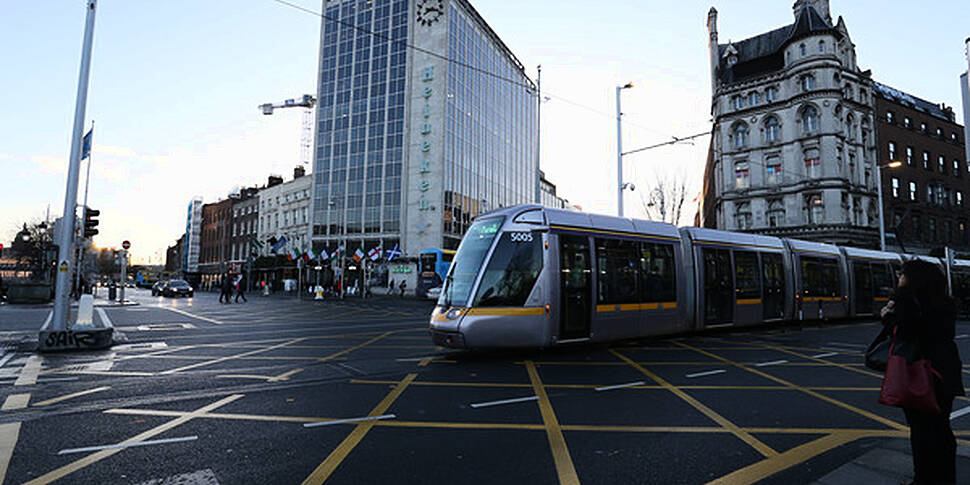 Luas Trams Out Of Service Foll...