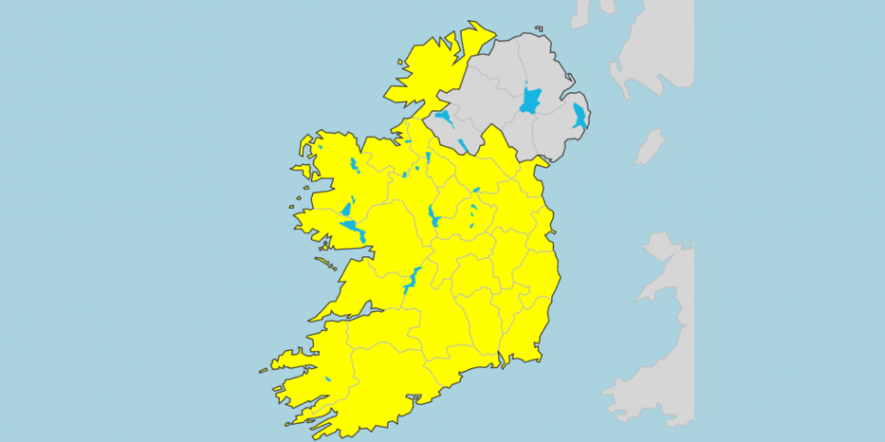 Met Éireann Issues Yellow Warn...