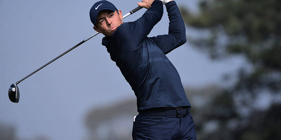 Rory McIlroy two shots off the...