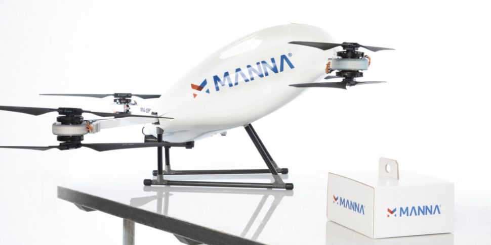 Drone Food Deliveries To Be Tr...