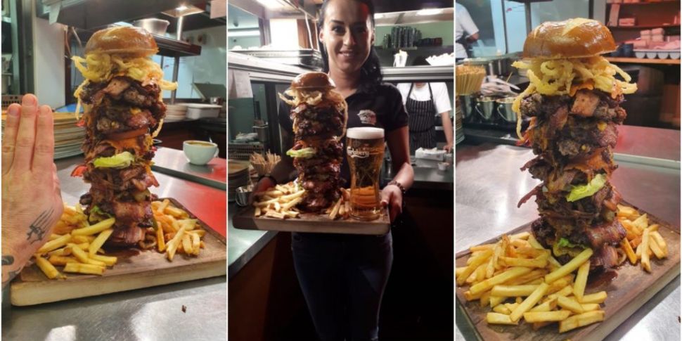 This New 'Beast Burger' Eating...