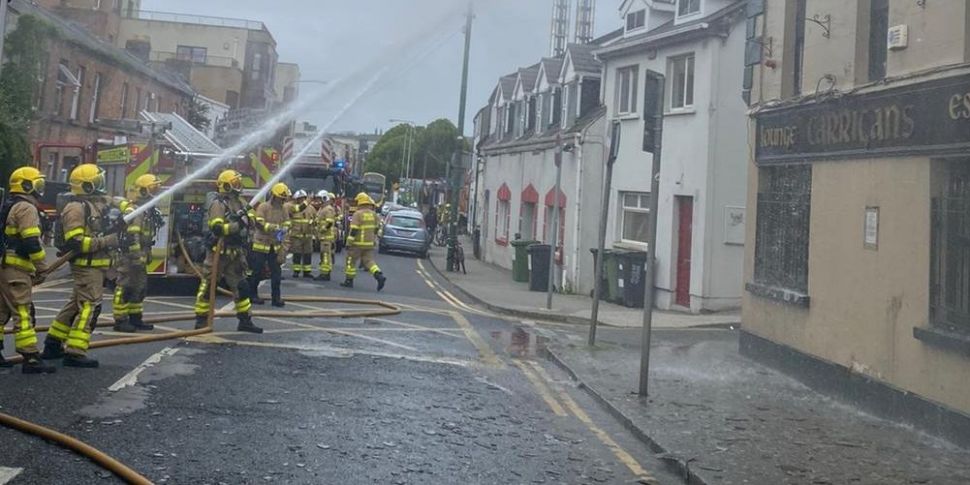 Dublin Fire Brigade Attend Bla...