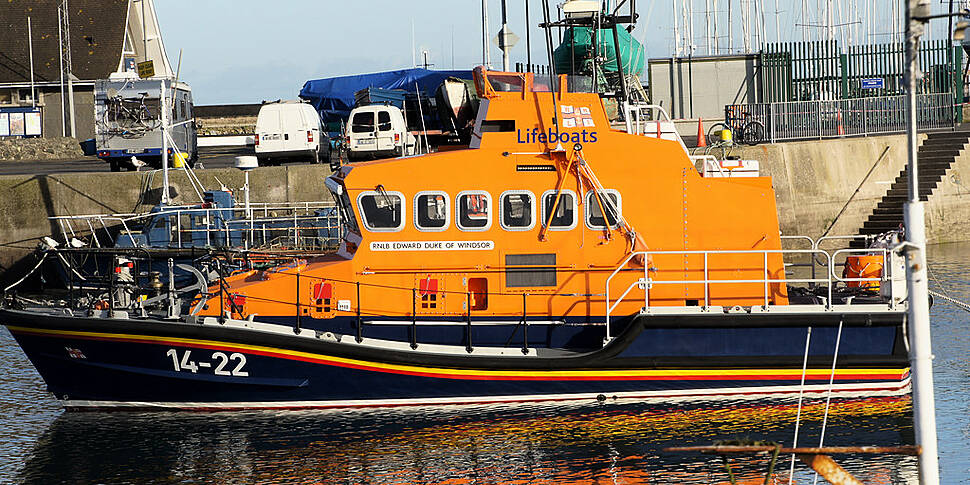 Lifeboat Rescues Man Stranded...