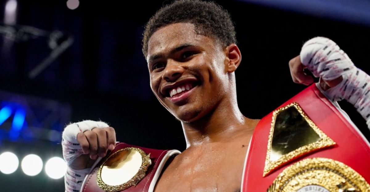 Shakur Stevenson extends unbeaten record as boxing returns