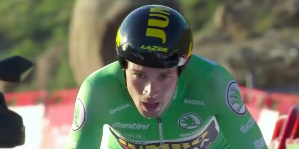 Time trial glory for Roglic as...
