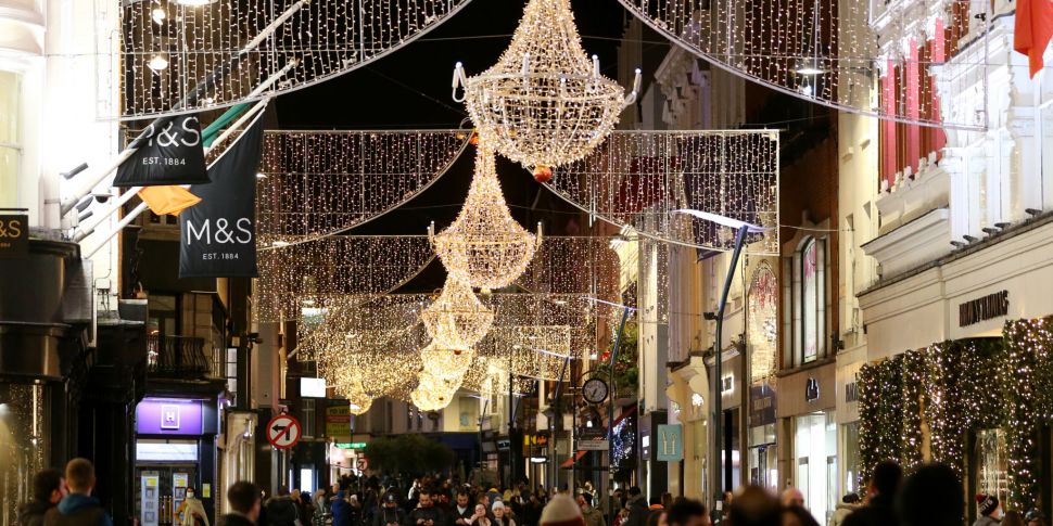 Dublin Christmas Lights Facing...