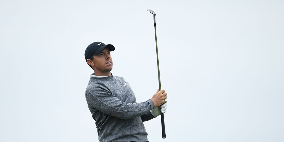 Rory McIlroy two shots off the...