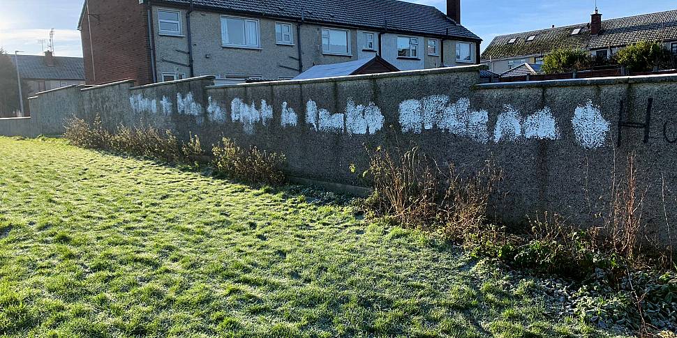 Racist Graffiti In Balbriggan...