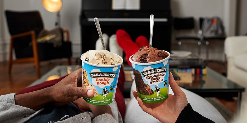 You Can Now Order Ben & Jerry'...