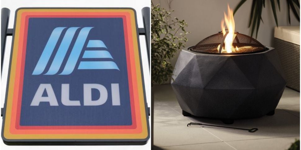 Aldi's Outdoor Fire Pit Is Bac...
