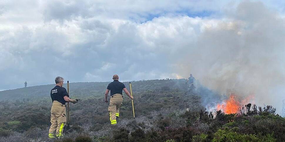 Dublin Fire Brigade Battles Wi...