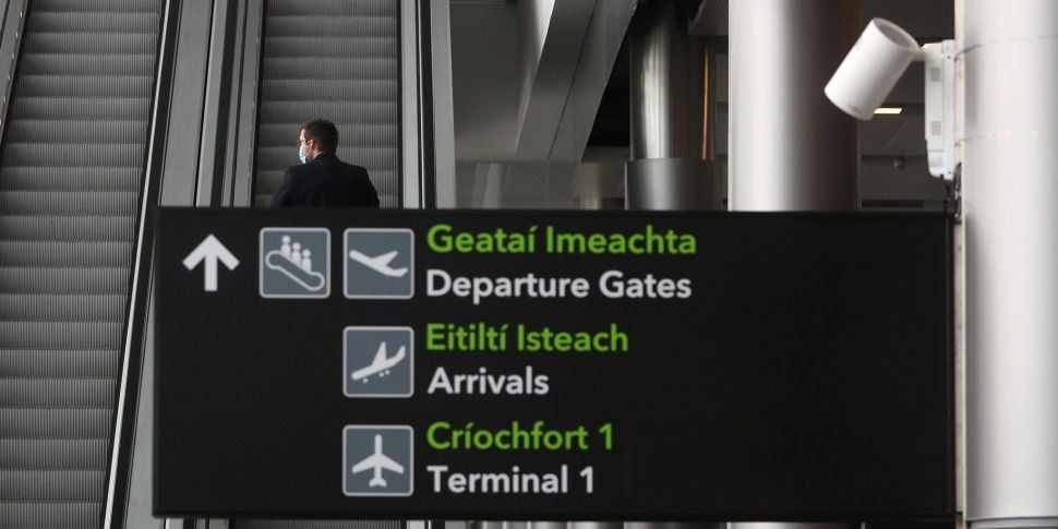 Passengers At Dublin Airport F...