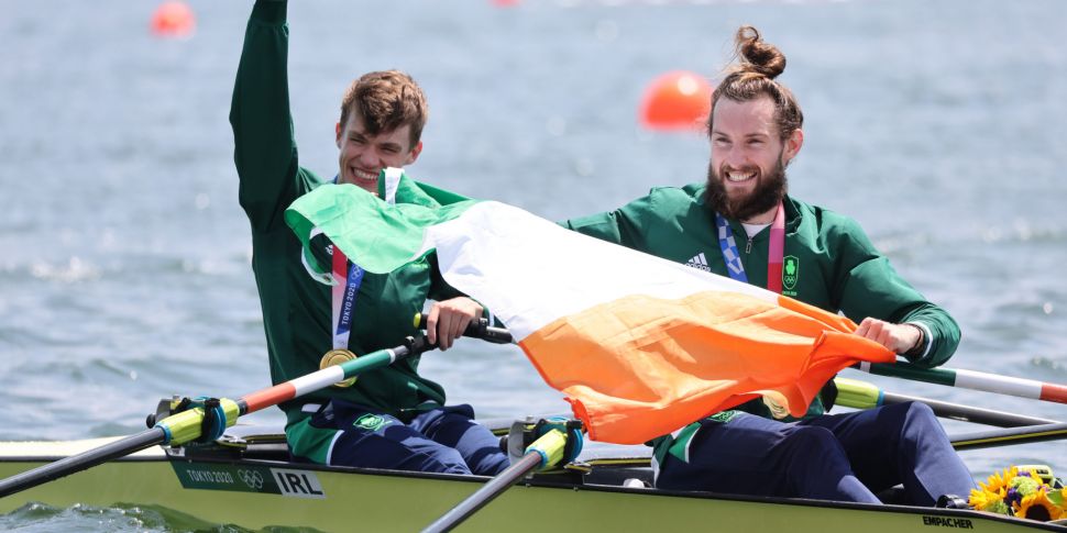 Irish Rowers Fintan McCarthy a...