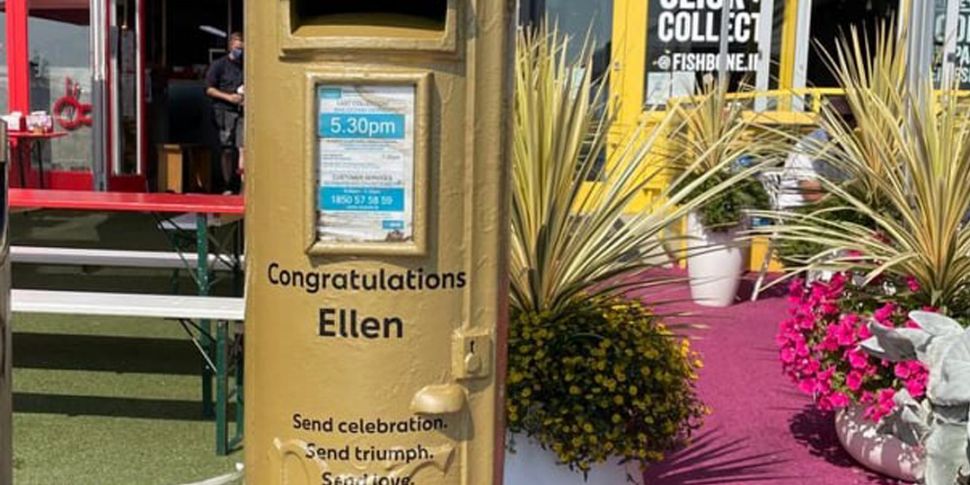 Clontarf Post Box Goes Gold Fo...