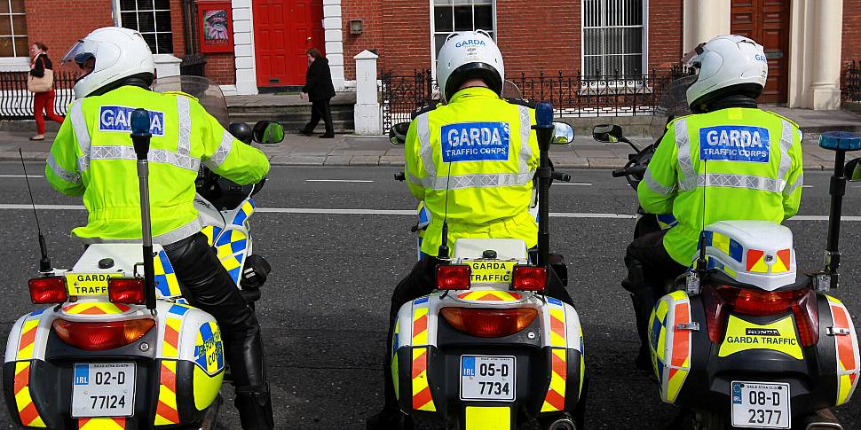 Garda Motorcyclist In Hospital...