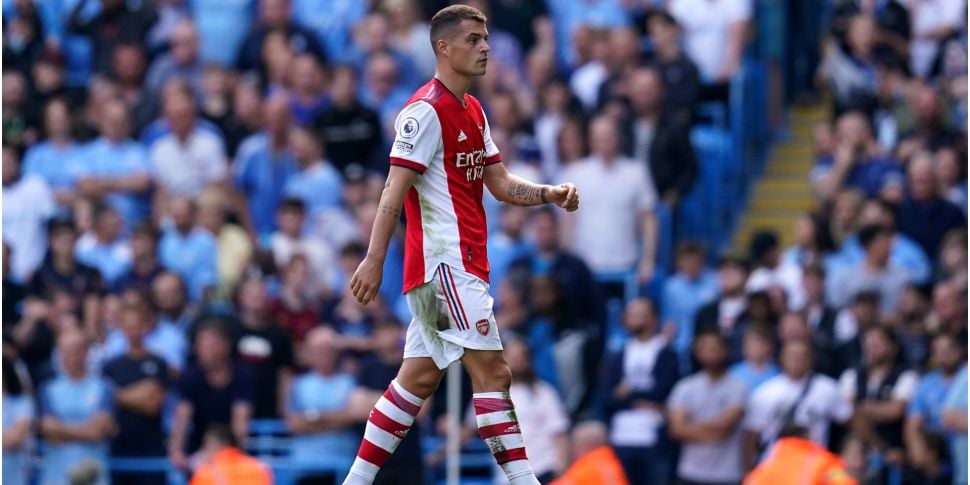 Granit Xhaka ruled out with 's...