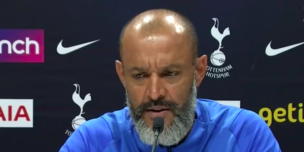 Nuno says Tottenham players 